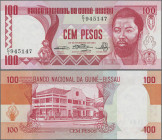 Guinea Bissau: Banco Nacional da Guiné-Bissau, 100 Pesos 1983, prefix C/1, P.6 in UNC condition.
 [differenzbesteuert]