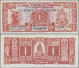 Honduras: El Banco Central de Honduras, 1 Lempira 30th July 1965, P.54Ab in UNC condition.
 [differenzbesteuert]