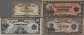 Philippines: Bank of the Philippine Islands and Central Bank of the Philippines, giant lot with 53 banknotes, series 1916-1966, comprising for example...