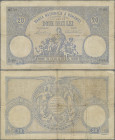 Romania: Banca Naţională a României, 20 Lei 5th December 1896 with signatures: Carp, Costinescu, Demetrescu, P.16, some small border tears, slightly s...