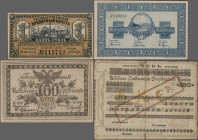 Russia: East Siberia, huge lot with 24 banknotes, series 1918-1920, with 100 and 500 Rubles Chita Branch (P.S1187b, S1188b, aUNC, VF), 1, 3, 5, 10 and...