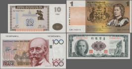 Alle Welt: Collectors album ”Banknoten der Welt” by MDM with 54 banknotes from all over the world, comprising for example Armenia 10 Dram 1993 (P.33, ...