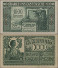 Deutschland - Nebengebiete Deutsches Reich: Darlehenskasse Ost – KOWNO, Lot mit 27 Darlehenskassenscheinen1918, dabei 6x ½ Mark, davon 2 Stück mit Run...
