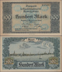 Deutschland - Nebengebiete Deutsches Reich: Memel, Notgeld der Handelskammer, Serie 1922, Lot mit 14 Notgeldscheinen, dabei ½ Mark (Ro.846b, P.1, aUNC...