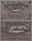 Deutschland - Notgeld - Hamburg: Hamburg, Thomsen Mikromobilgesellschaft, 20 Mark, o. D., Erh. II-III
 [differenzbesteuert]
