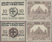 Deutschland - Notgeld - Niedersachsen: Soltau, Spar- und Darlehns-Verein eGmbH, 10 Pf., 1.10.1919, Vorderseite ohne violetten Unterdruck, Erh. I, Verg...
