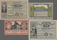 Deutschland - Notgeld - Rheinland: Serienscheine, Doublettenlot von fast 400 Scheinen, mit ca. 20 Stück Elberfeld, Königswinter 50 Pf. mit Gemeindeste...