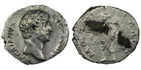 Hadrian. (117-138 AD) Subaeratus Denar. 19mm, 2,88g