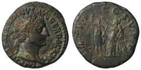 Trajan. (98-117 AD) Subaeratus Denar. 18mm, 2,66g