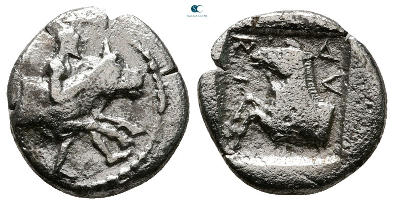 Thessaly. Larissa circa 460-440 BC. 
Hemidrachm AR

15 mm, 2,33 g



Very...
