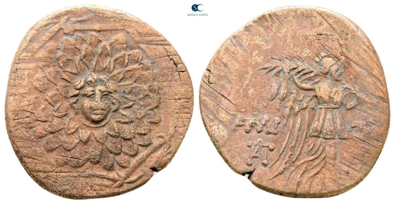 Pontos. Amisos. Time of Mithradates VI Eupator 120-63 BC. 
Bronze Æ

23 mm, 6...