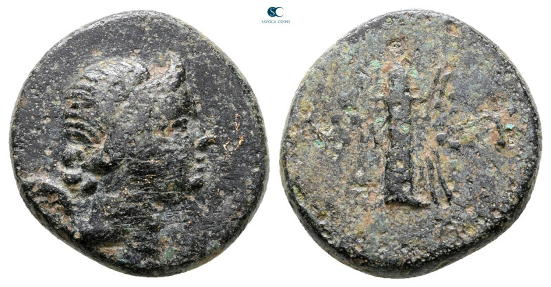 Pontos. Amisos. Time of Mithradates VI Eupator 120-63 BC. 
Bronze Æ

16 mm, 4...