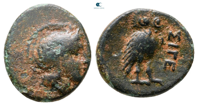Troas. Sigeion circa 400-300 BC. 
Bronze Æ

14 mm, 1,69 g



Nearly Very ...