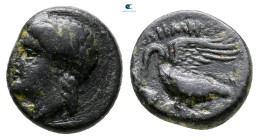 Ionia. Klazomenai circa 386-301 BC. Bronze Æ
