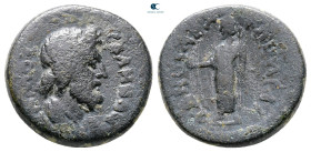 Lydia. Sala. Pseudo-autonomous issue. Time of Trajan  AD 98-117. Meliton, son of Salas, archon. Bronze Æ