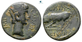 Augustus 27 BC-AD 14. Lugdunum. Quadrans Æ