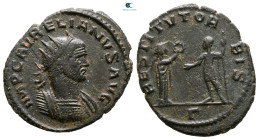 Aurelian AD 270-275. Cyzicus. Billon Antoninianus