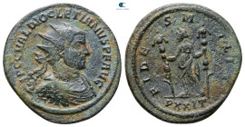 Diocletian AD 284-305. Ticinum. Antoninianus Æ