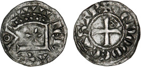 ORLÉANAIS
Comté de Vendôme, Jean IV (1218-1239) : Denier d'argent
 - TTB 40 (TTB+)
Très Rare !!


B 228, DF 551, P 36-8
VENDÔME - ARGENT - 1,18...