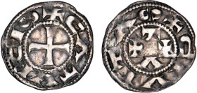 LANGUEDOC
Evêché de Cahors, cité de Cahors (1265-1280) : Denier d'argent
 - TTB 35 (TTB)
Assez Rare !


B 784, DF 1166, P 87-17
CAHORS - ARGENT...