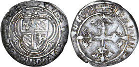 BOURGOGNE
Duché, Philippe le Bon (1419-1467) : Blanc à l'écu dans un trilobe d'Auxonne
 - TTB 30 (TTB-)
Rare ! - Point 1er


B 1228, P 133-8, DD...