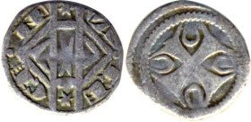 HAINAUT
Monnaies communales, Valenciennes : Petit denier d'argent, variété
 - TTB 30 (TTB-)



B 2084
VALENCIENNES - ARGENT - 0,50g
 ---------...