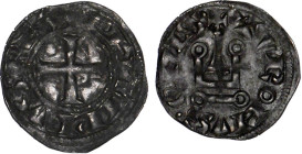 PHILIPPE VI de Valois (1328-1350)
Denier tournois, 1er type
 - TTB 35 (TTB)
Assez Rare !


D 278
 - BILLON - 0,98g
 --------------------------...
