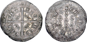 JEAN II le Bon (1350-1364)
Gros blanc aux fleurs de lis
 - TTB 40 (TTB+)
Rare !


D 312
 - ARGENT - 3,62g
 -----------------------------------...