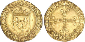 FRANÇOIS Ier (1515-1547)
Écu d'or au soleil, 1er type - 1re émission
 - TTB 45 (TTB++)
Point 12e : Lyon - Rare !


D 769, GR1 310, Fr# 336
LYON...