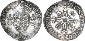 HENRI II (1547-1559)
Douzain du Dauphiné aux croissants, 2e type (dauphins couronnés)
1557 Z - TTB 35 (TTB)
Assez Rare !


D 1001, GR1 359
GREN...
