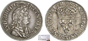 LOUIS XIV le Grand (1643-1715)
1/12 d'écu blanc à la cravate
1681 A - SUP 58 (SUP)
Très Rare !! - NGC AU58


DR 317, D 1496,1696B - GR 117, 117a...