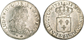 LOUIS XV le Bien aimé (1715-1774)
1/2 écu de France
1721 Y - SUP 59 (SUP)
rf, Rarissime surtout en l'état !!!


DR 541, D 1666-1666a, GR 311, KM...