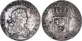 LOUIS XV le Bien aimé (1715-1774)
1/3 d'écu de France
1720 N - TTB 40 (TTB+)
rf - Très Rare !!


DR 542, D 1667-1667a, GR 306
MONTPELLIER - ARG...