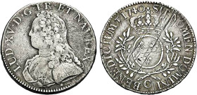 LOUIS XV le Bien aimé (1715-1774)
Écu aux branches d'olivier & au buste habillé
1740 C - TTB 30 (TTB-)
Très Rare !! - ajustage


DR 552, D 1675,...