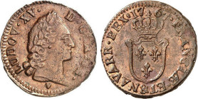LOUIS XV le Bien aimé (1715-1774)
Demi-sol d'Aix
1767 & - SUP 58 (SUP)
Rare en l'état ! - légère faiblesse


DR 577, D 1697, GR 274, KM# 541
AI...