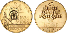 100 FRANCS
100 FRANCS LIBERTÉ
1986 - FDC 64 (FDC)
Or 17g


G 901, F 454, F 1602, KM# 960
 - OR - 16,99g
 -------------------------------------...