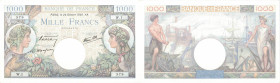 BANQUE DE FRANCE - XXe SIÈCLE
1.000 FRANCS (COMMERCE ET INDUSTRIE)
1940 - UNC 64 (NEUF)
24-10 (W.1), 1er Alpha., inf. comp.
W.1

FA 39, PI # 96...