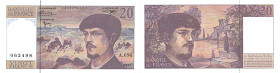 BANQUE DE FRANCE - XXe SIÈCLE20 FRANCS (DEBUSSY), modifié (nouveau code pénal)1997 - UNC 66 (NEUF)A.056, oeil vairon - Très Rare !!A.056FA 66ter, PI #...