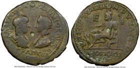 MOESIA. Marcianopolis. Gordian III with Tranquillina (AD 238-244). AE pentassarion (27mm, 1h). NGC Choice Fine. AD 241-244, Prosius Tertullianus, lega...