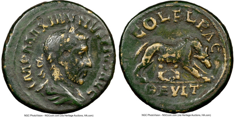 THRACE. Deultum. Maximinus I (AD 235-238). AE (24mm, 8.99 gm, 7h). NGC Choice Fi...