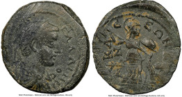 CILICIA. Seleuceia. Gallienus (AD 253-268). AE (28mm, 11.81 gm, 7h). NGC VF 3/5 - 2/5, adjusted flan. AY K Π ΛΚ ΓΑΛΛΙΗΝ / ΟC, laureate, draped, and cu...