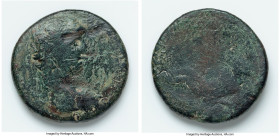 CILICIA. Tarsus. Antinoüs, favorite of Hadrian (died AD 130). AE (34mm, 24.41 gm, 12h). AG, scratches, smoothing. ΗΡΩC ΑΝΤΙΝΟΟC, bare head of Antinous...