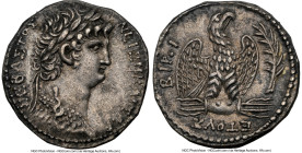 SYRIA. Antioch. Nero (AD 54-68). AR tetradrachm (25mm, 13.77 gm, 11h). NGC Choice XF. 5/5 - 4/5 Dated Regnal Year 10 and Caesarean Era Year 112 (AD 63...
