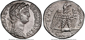 SYRIA. Antioch. Nero (AD 54-68). AR tetradrachm (25mm, 15.20 gm, 12h). NGC AU 5/5 - 3/5, brushed. Dated Regnal Year 10 and Caesarean Era Year 112 (AD ...