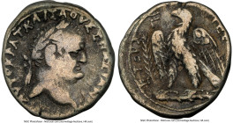 SYRIA. Antioch. Vespasian (AD 69-79). AR tetradrachm (25mm, 14.27 gm, 11h). NGC Fine 4/5 - 4/5. Dated Regnal Year 3 (AD 70/1). AVTOKPAT KAIΣA OVЄΣΠAΣI...