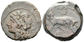 Gallia, Massalia Bronze circa 240-218
