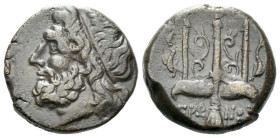 Sicily, Syracuse Bronze circa 275-216
