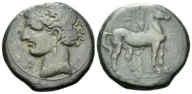 The Carthaginians in Sicily and North Africa, Carthage Tridrachm circa 210-201