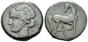 The Carthaginians in Sicily and North Africa, Carthage 1.5 shekel circa 203-201