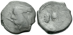 The Carthaginians in Sicily and North Africa, Libyan revolt, Carthage 1½ Shekel circa 241-238